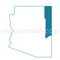 Apache County in Arizona